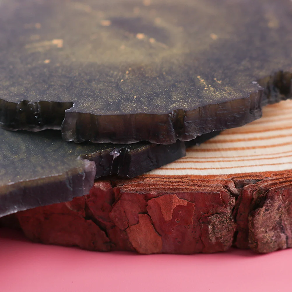 2 pcs Wood Grain Coasters Mold Silicone Diy Craft Mold For Epoxy Resin Cup Mat Making Transparent Flexible Household Tool
2 pcs Wood Grain Coasters Mold Silicone Diy Craft Mold For Epoxy Resin Cup Mat Making Transparent Flexible Household Tool