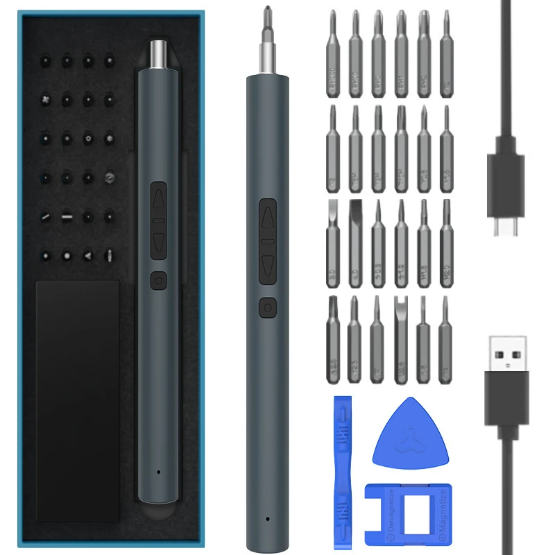 36-In-1/ 50-In-1 Mini Precision Electric Screwdriver Set Rechargeable Repair Digital Power Tool Magnetic Screw Driver Bits
36-In-1/ 50-In-1 Mini Precision Electric Screwdriver Set Rechargeable Repair Digital Power Tool Magnetic Screw Driver Bits