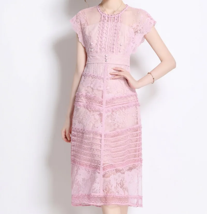 Runway Design Purple Lace Women Dress Bodycon Floral Embroidery Sleeveless Womens Clothing Streetwear Party Vestidos
Runway Design Purple Lace Women Dress Bodycon Floral Embroidery Sleeveless Womens Clothing Streetwear Party Vestidos
