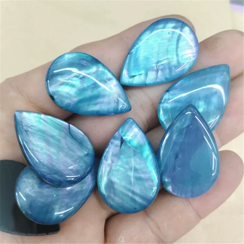 7PCS Abalone Shell Paper Cabochons With Platic Base Dropwater Shape 20X30MM No Hole For DIY Jewelry Accessories
7PCS Abalone Shell Paper Cabochons With Platic Base Dropwater Shape 20X30MM No Hole For DIY Jewelry Accessories
