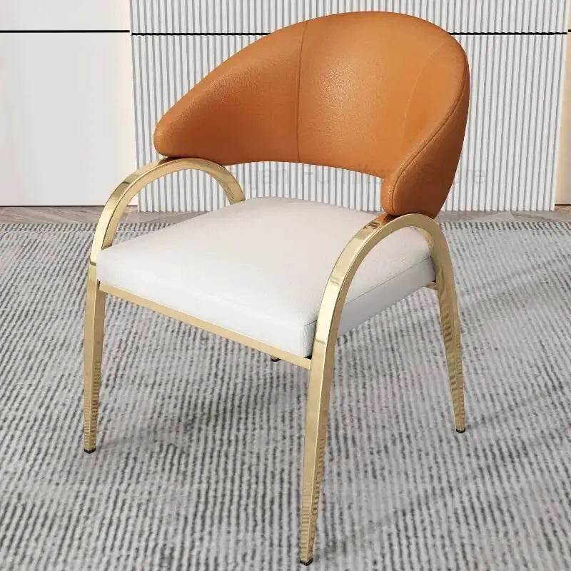 Modern Minimalist Chair Luxury Bedroom Advanced Minimalist Chair Leather Design Muebles Para El Hogar Restaurant Furniture
Modern Minimalist Chair Luxury Bedroom Advanced Minimalist Chair Leather Design Muebles Para El Hogar Restaurant Furniture