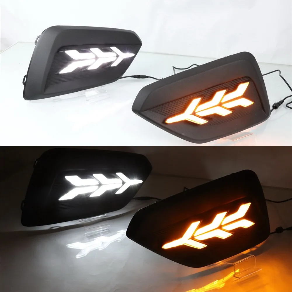 July King Car LED Daytime Running Lights for Honda Fit Jazz Crosstar 2020 2021, 6000K LED DRL + Streamer Yellow Turn Signals
July King Car LED Daytime Running Lights for Honda Fit Jazz Crosstar 2020 2021, 6000K LED DRL + Streamer Yellow Turn Signals