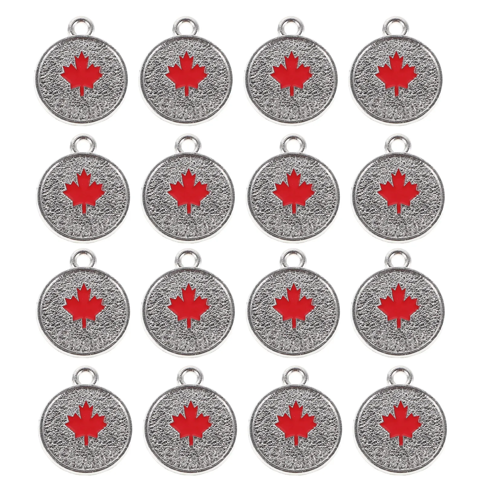 25Pcs Canadian Maple Leaf Charms Flag Pendant Jewelry Lightweight Alloy Enamel Waterproof DIY Craft Charms for Bracelets
25Pcs Canadian Maple Leaf Charms Flag Pendant Jewelry Lightweight Alloy Enamel Waterproof DIY Craft Charms for Bracelets