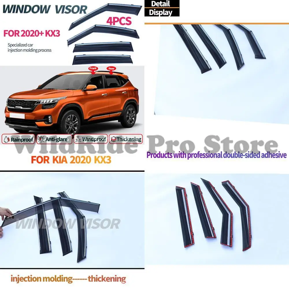 1 set For Kia KX3 Seltos Window Rain Visor Sun Shade for KX3 Seltos 2020
1 set For Kia KX3 Seltos Window Rain Visor Sun Shade for KX3 Seltos 2020