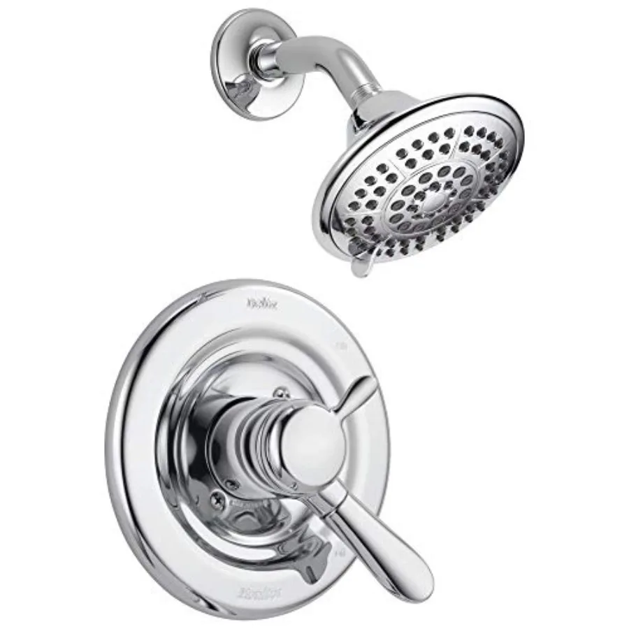 Faucet Lahara 17 Series Dual-Function Shower Trim Kit with 5-Spray Touch-Clean Shower Head Chrome T17238 Valve Not Included
Faucet Lahara 17 Series Dual-Function Shower Trim Kit with 5-Spray Touch-Clean Shower Head Chrome T17238 Valve Not Included