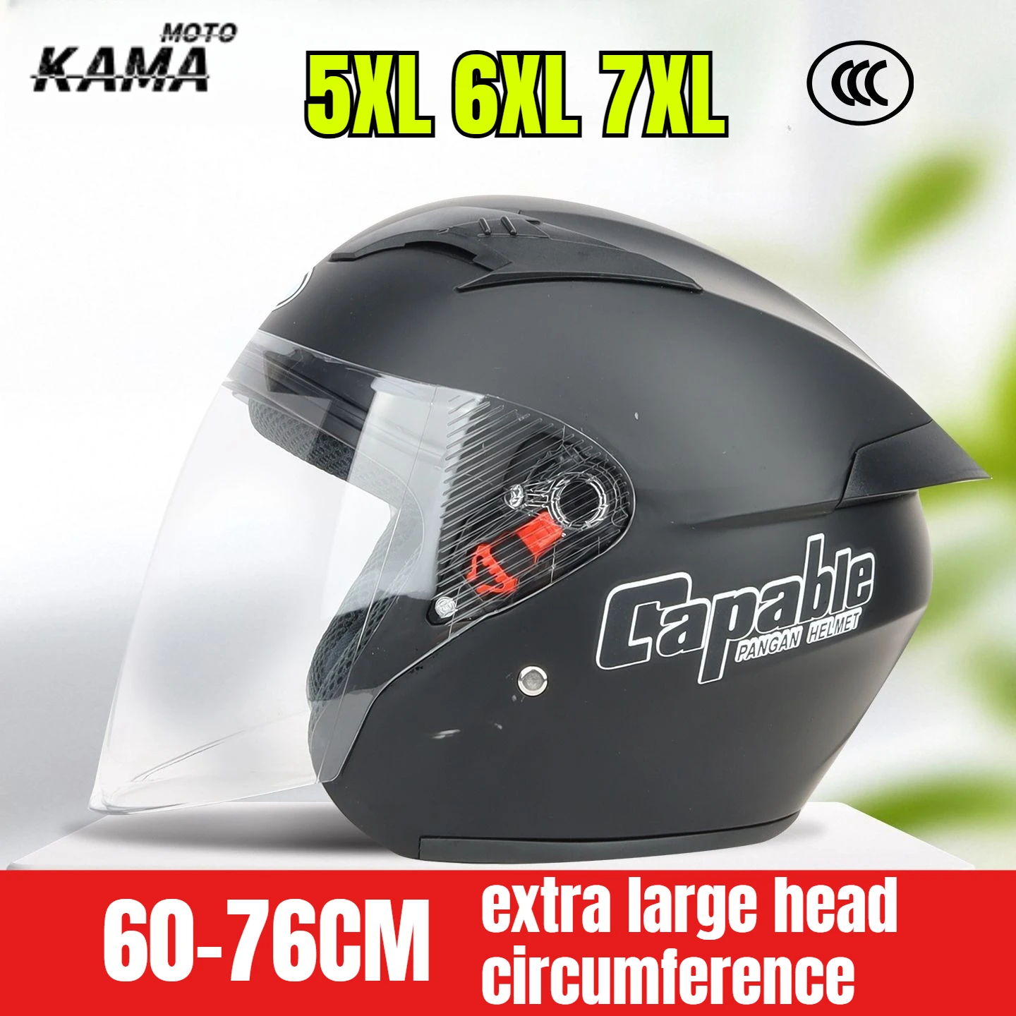 Unisex Motorcycle Helmet Big Head Circumference 60-76cm Riding Safety Helmet 5XL 6XL 7XL Big Size Available in All Seasons
Unisex Motorcycle Helmet Big Head Circumference 60-76cm Riding Safety Helmet 5XL 6XL 7XL Big Size Available in All Seasons