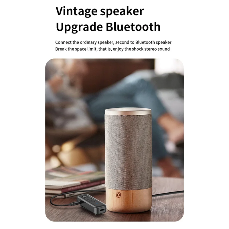 Стильный Bluetooth 5,3 аудиоприемник-передатчик 3,5 мм AUX с микрофоном стерео музыкальный адаптер для наушников ПК ТВ автомобильные колонки
Стильный Bluetooth 5,3 аудиоприемник-передатчик 3,5 мм AUX с микрофоном стерео музыкальный адаптер для наушников ПК ТВ автомобильные колонки