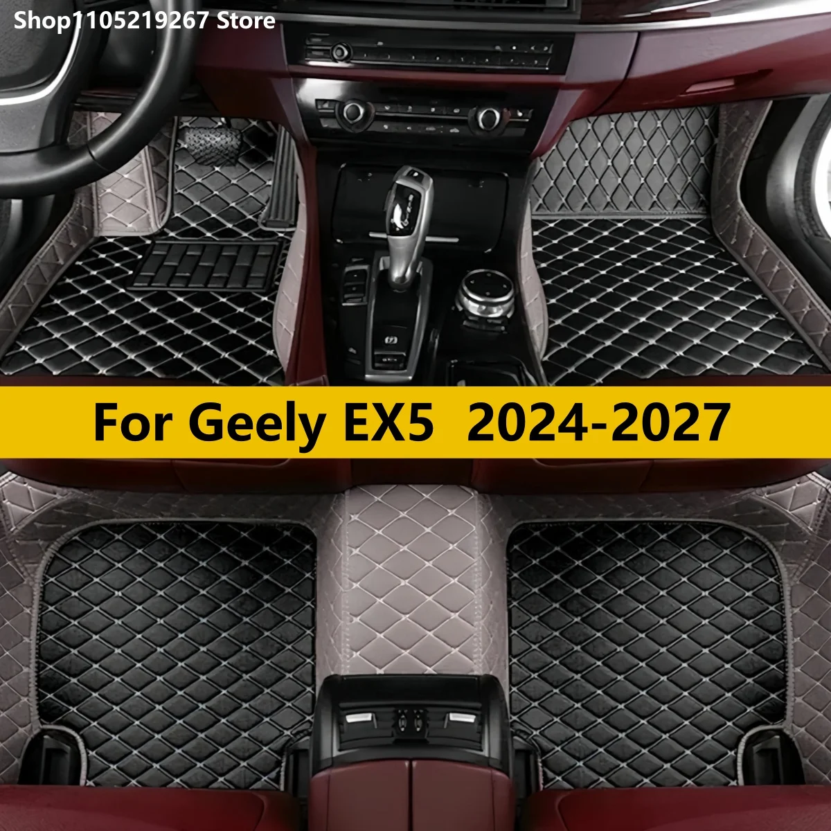 Car Floor Mats For Geely EX5 Galaxy E5 2024 2025 2026 2027 Leather Waterproof Rug Carpet Full Set Auto Interior Part Accessories
Car Floor Mats For Geely EX5 Galaxy E5 2024 2025 2026 2027 Leather Waterproof Rug Carpet Full Set Auto Interior Part Accessories