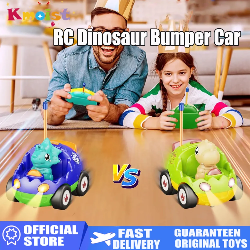 RC Dinosaur Bumper Car 2025 2CH 27/49HZ Remote Control Cars with Music and Lights Sound Effect Vehicle Toys for Boys Kids Gifts
RC Dinosaur Bumper Car 2025 2CH 27/49HZ Remote Control Cars with Music and Lights Sound Effect Vehicle Toys for Boys Kids Gifts