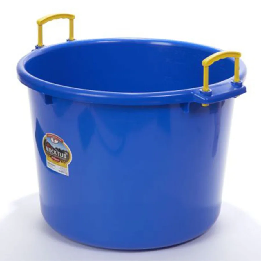 Miller Manufacturing Company 70 Quart Blue Muck Bucket
Miller Manufacturing Company 70 Quart Blue Muck Bucket