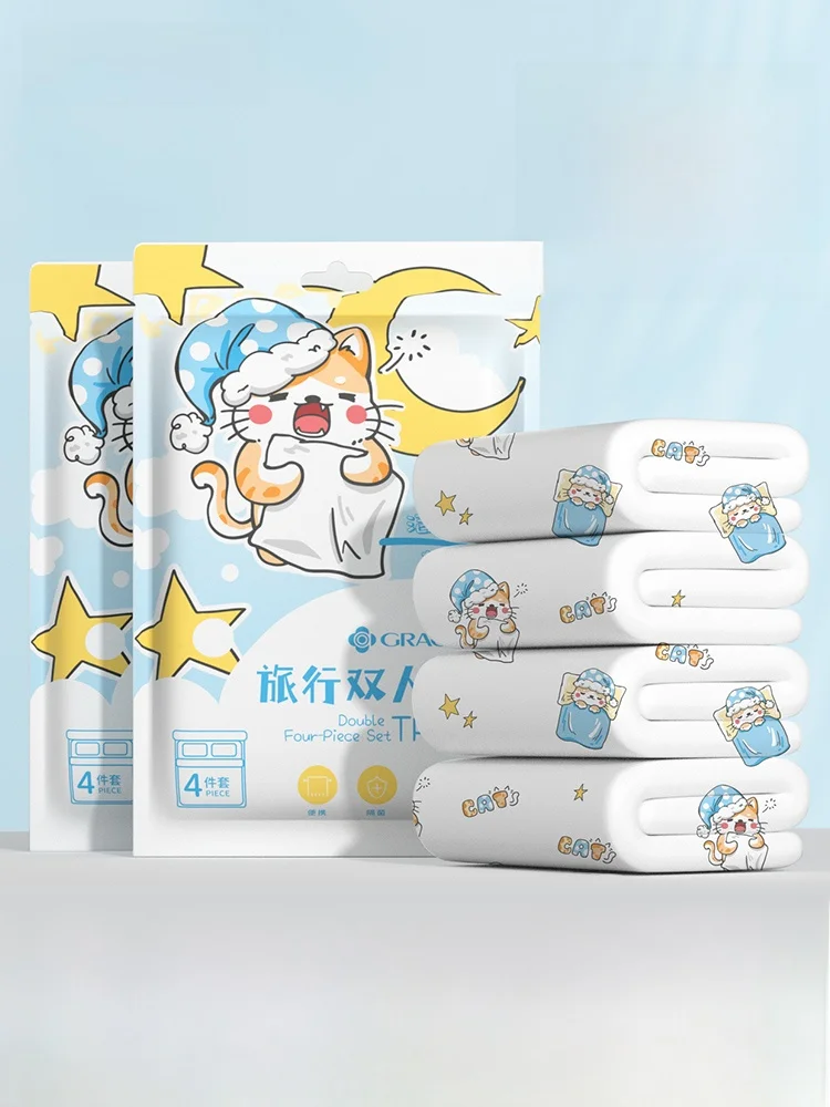 Grace Disposable Bed Linen Set Travel Thickened Hotel Stay Double Bedding Protective Cover Pillowcase Hygienic Single Use
Grace Disposable Bed Linen Set Travel Thickened Hotel Stay Double Bedding Protective Cover Pillowcase Hygienic Single Use