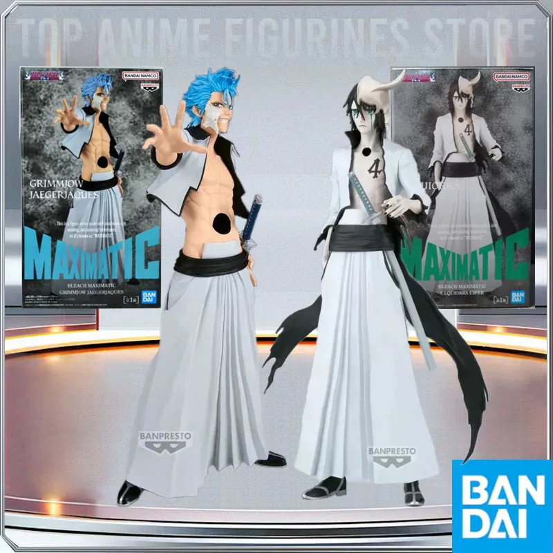 BANDAI Genuine Banpresto Bleach Maximatic Ulquiorra Cifer Grimmjow Jaegerjaques Anime Figures Collection Model Toy Holiday Gift
BANDAI Genuine Banpresto Bleach Maximatic Ulquiorra Cifer Grimmjow Jaegerjaques Anime Figures Collection Model Toy Holiday Gift