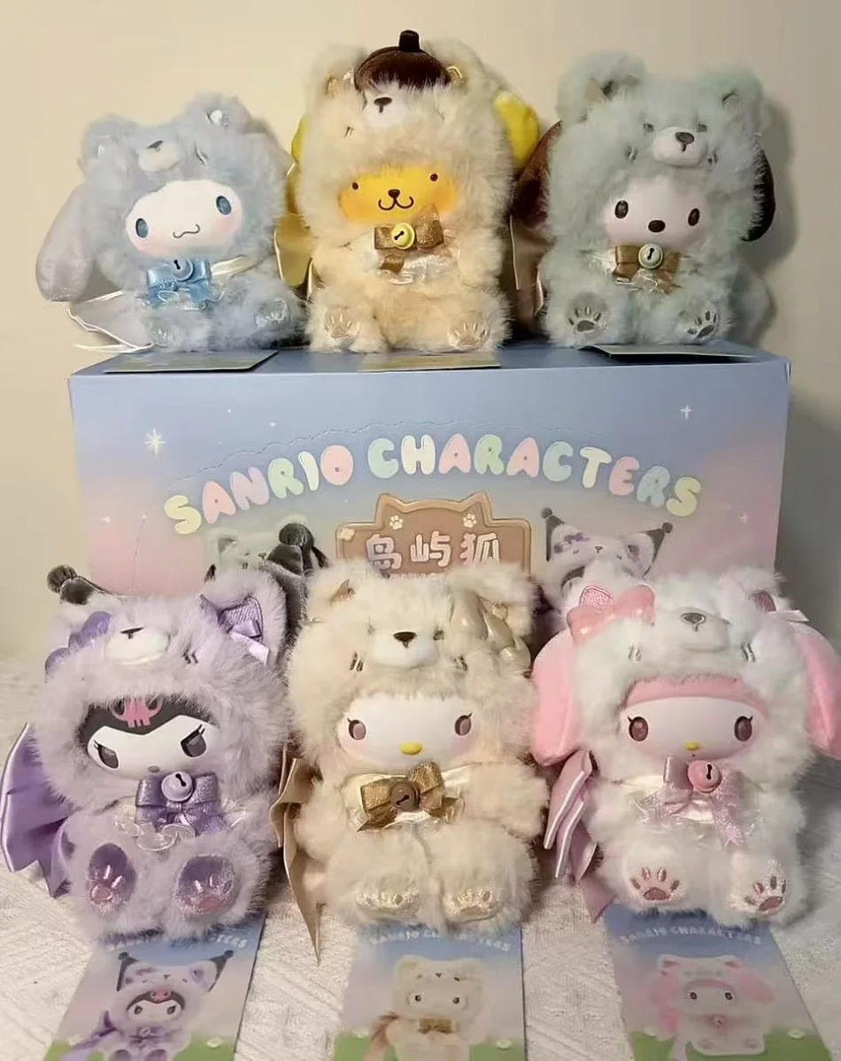 Kuromi Fox Island Series Vinyl Plush Blind Box Cute Cartoon Hello Kitty Kuromi Pendants Girl Bag Ornament Collectible Toys Gifts
Kuromi Fox Island Series Vinyl Plush Blind Box Cute Cartoon Hello Kitty Kuromi Pendants Girl Bag Ornament Collectible Toys Gifts