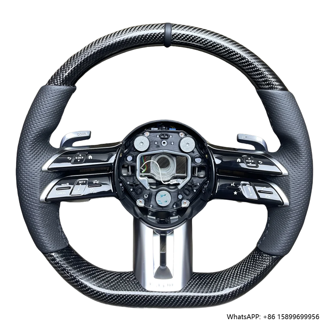 Racing Steering Wheel for Mercedes Benz C Class a Class E Class AMG Carbon Fiber Steering Wheel Assembly Upgrade Modification
Racing Steering Wheel for Mercedes Benz C Class a Class E Class AMG Carbon Fiber Steering Wheel Assembly Upgrade Modification