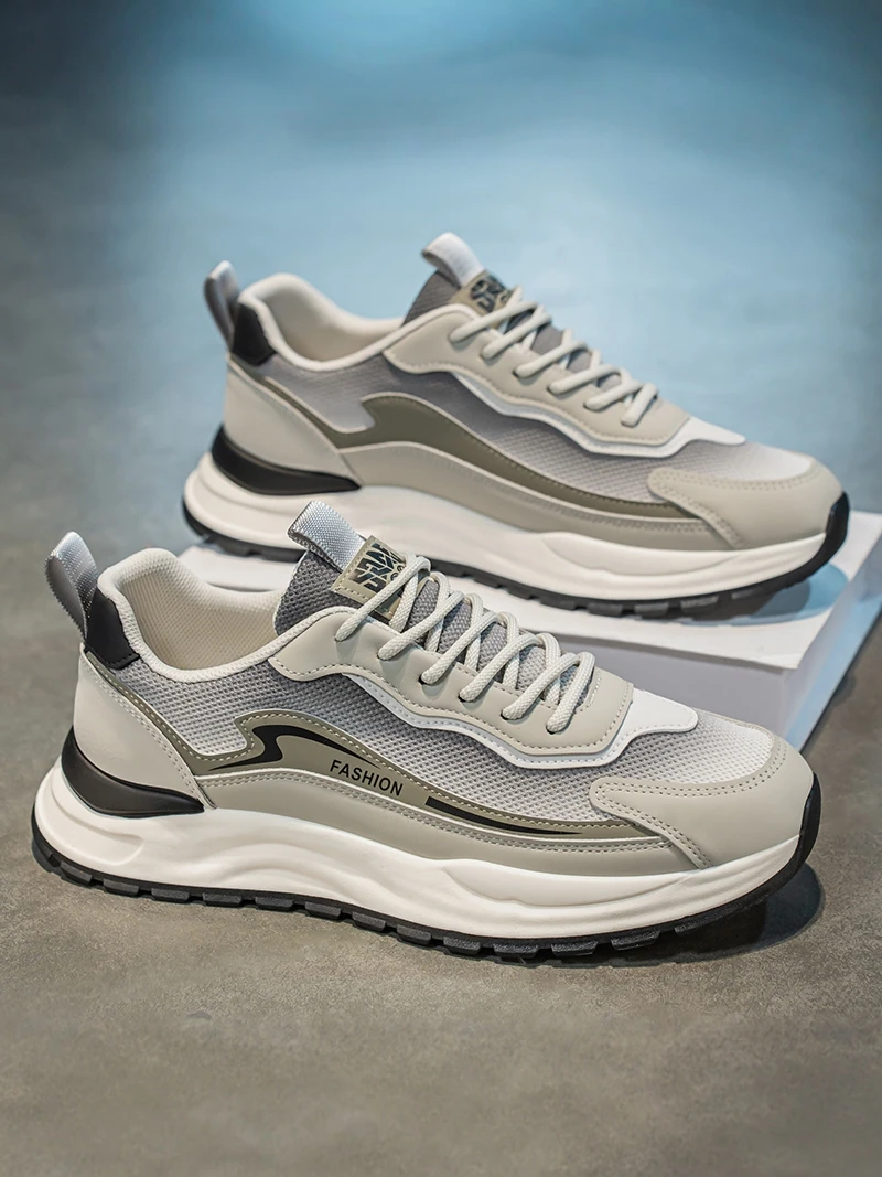 Men's Summer 2026 New Breathable Mesh Running Sports Shoes Thick Bottom Heightening Casual Dad Trendy Shoes
Men's Summer 2026 New Breathable Mesh Running Sports Shoes Thick Bottom Heightening Casual Dad Trendy Shoes
