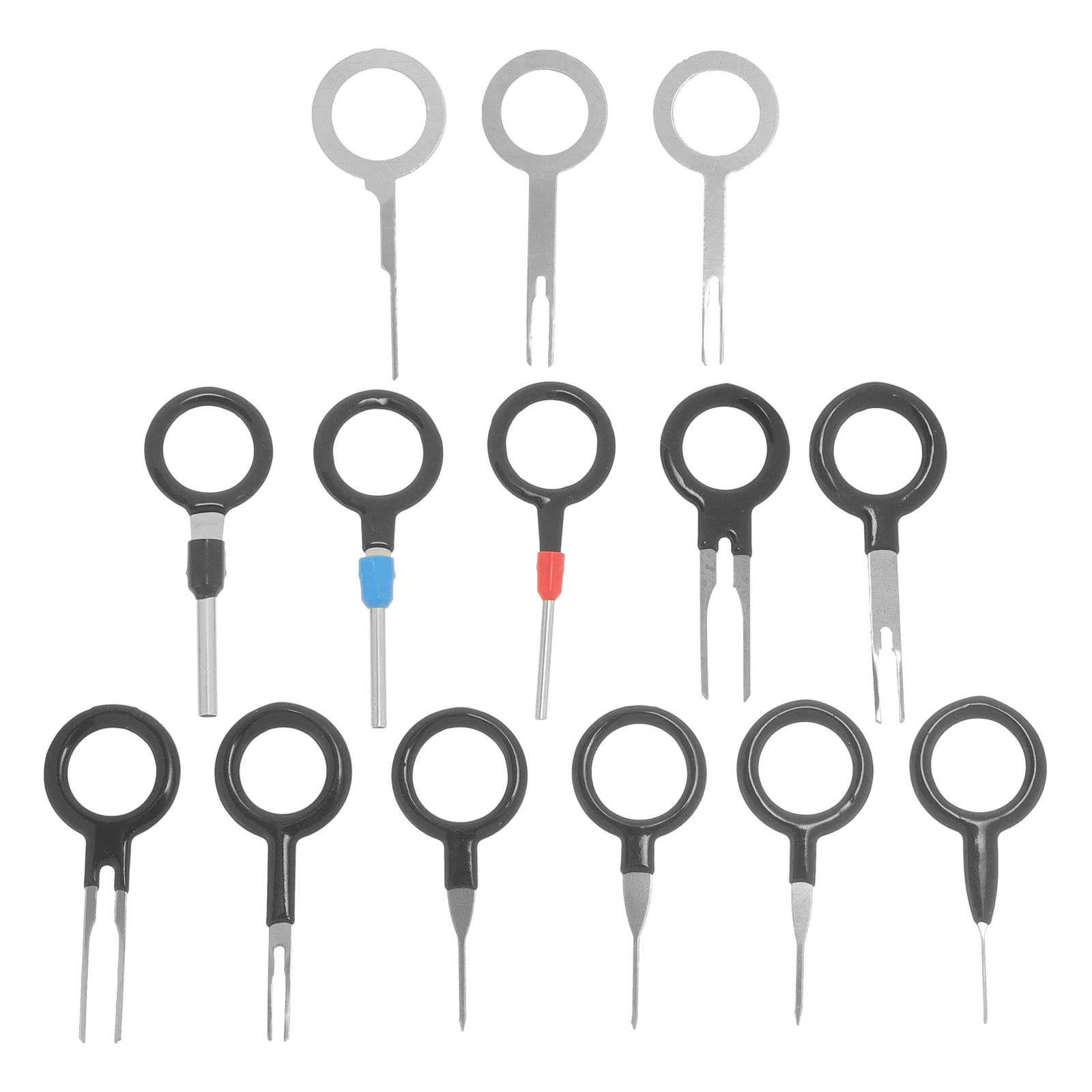 14pcs Wire Car Terminal Pin Removal Tool Terminal Removal Tools Pin Extractor Automotive Electrical Wiring Handheld Repair Kit
14pcs Wire Car Terminal Pin Removal Tool Terminal Removal Tools Pin Extractor Automotive Electrical Wiring Handheld Repair Kit