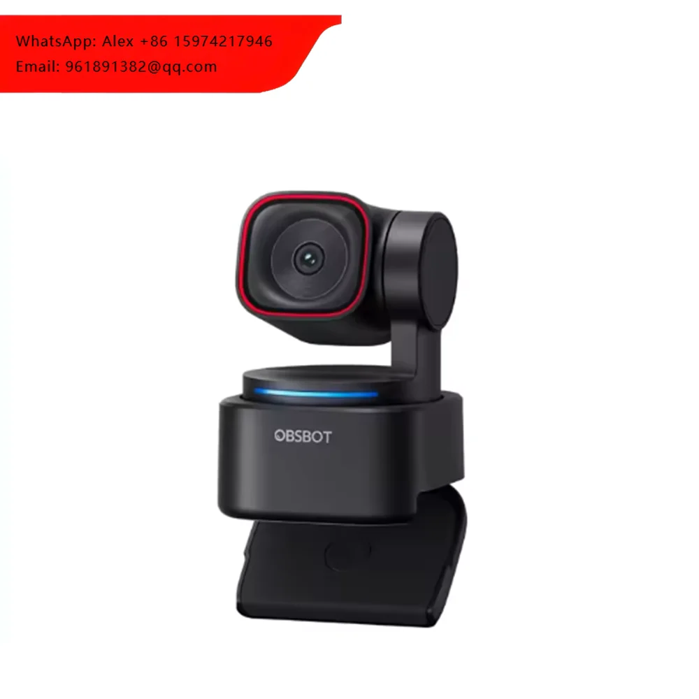 Popular OBSBOT Tiny 3 1/2" CMOS 120FPS AI Spatial Audio 4K Remote-AI Tracking PTZ Camera Webcam With Voice Control
Popular OBSBOT Tiny 3 1/2" CMOS 120FPS AI Spatial Audio 4K Remote-AI Tracking PTZ Camera Webcam With Voice Control