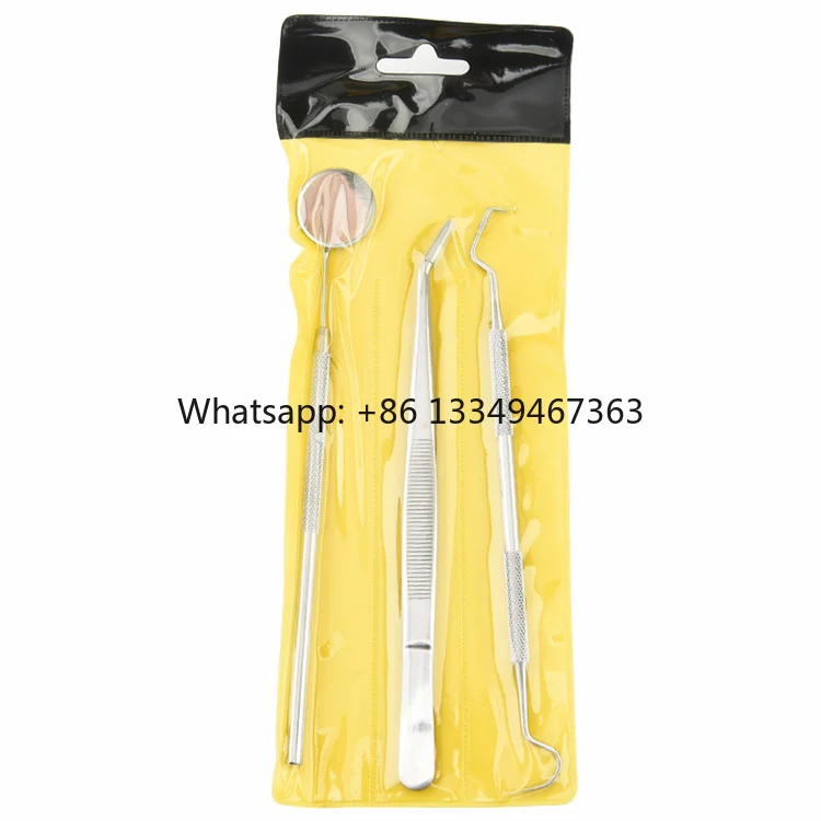 High Quality Stainless Steel Dental Tools 3/4/5/6 Pcs Dental Surgical Grade Oral Hygiene Tool Set Tools Kit
High Quality Stainless Steel Dental Tools 3/4/5/6 Pcs Dental Surgical Grade Oral Hygiene Tool Set Tools Kit