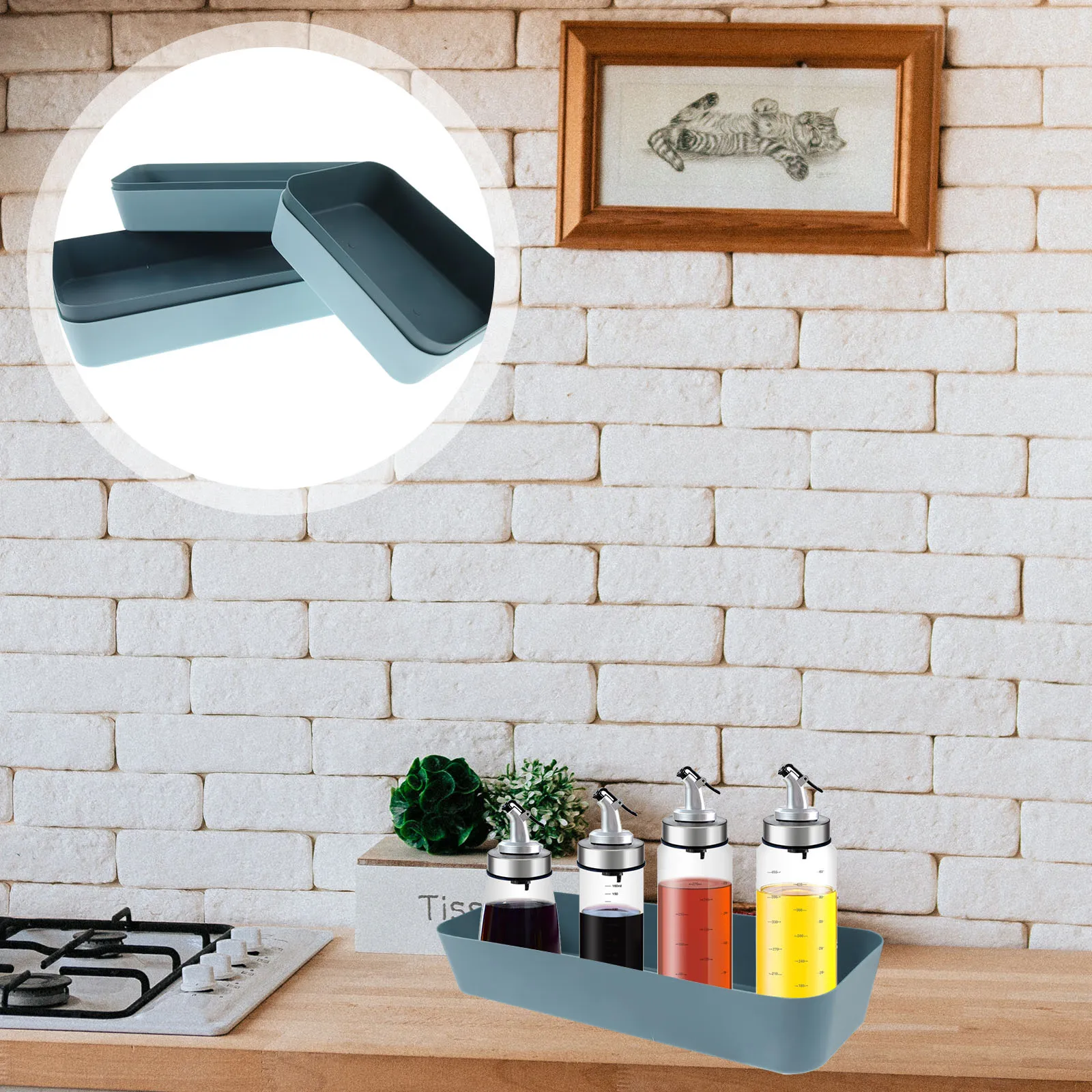 6pcs Drawer Storage Boxes Pp Material Multi-Use Organizer For Desk Drawer Kitchen Bathroom Office Bedroom Vanity Plastic
6pcs Drawer Storage Boxes Pp Material Multi-Use Organizer For Desk Drawer Kitchen Bathroom Office Bedroom Vanity Plastic