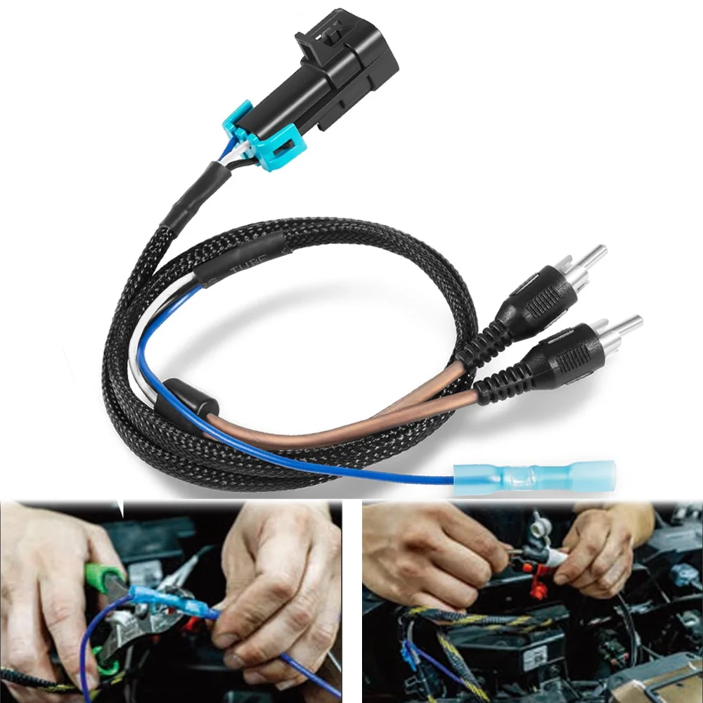 For RZR Pro Series Output Harness and Subwoofer Harness for Ride Command Compatible with Polaris RZR Pro XP Pro R Turbo R Models
For RZR Pro Series Output Harness and Subwoofer Harness for Ride Command Compatible with Polaris RZR Pro XP Pro R Turbo R Models