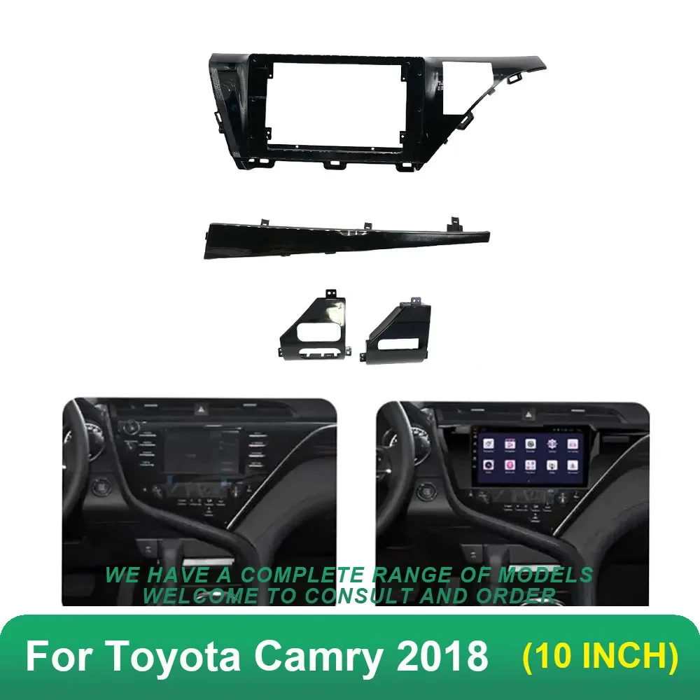 AUTODAILY 10 Inch Car Frame Adaptor Canbus Box Decoder For Toyota Camry 2018 Android Radio Dash Fitting Panel Kit
AUTODAILY 10 Inch Car Frame Adaptor Canbus Box Decoder For Toyota Camry 2018 Android Radio Dash Fitting Panel Kit