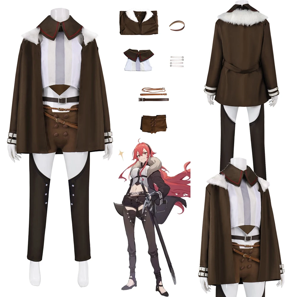 Anime Mushoku Role Tensei Cosplay Eris Greyrat Clothing Women Halloween Costume Carnival Outfit Suits Party Disguise Roleplay
Anime Mushoku Role Tensei Cosplay Eris Greyrat Clothing Women Halloween Costume Carnival Outfit Suits Party Disguise Roleplay
