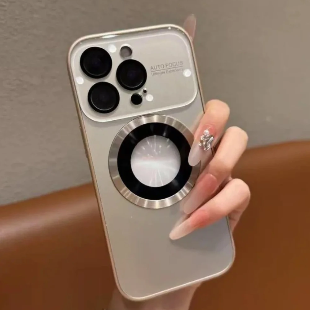 Модный чехол из титанового сплава для iPhone 17Air 16, 14, 13, 12, 11 Pro Max Plus, высококачественный стеклянный магнитный чехол для телефона, простой чехол для телефона
Модный чехол из титанового сплава для iPhone 17Air 16, 14, 13, 12, 11 Pro Max Plus, высококачественный стеклянный магнитный чехол для телефона, простой чехол для телефона