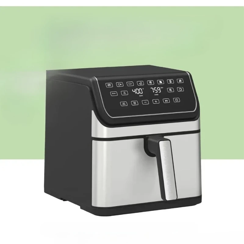 # Цифровая фритюрница мощностью 8 футов с технологией TurboCrisp, большая корзина для приготовления пищи с антипригарным покрытием семейного размера и поддоном для четки
# Цифровая фритюрница мощностью 8 футов с технологией TurboCrisp, большая корзина для приготовления пищи с антипригарным покрытием семейного размера и поддоном для четки