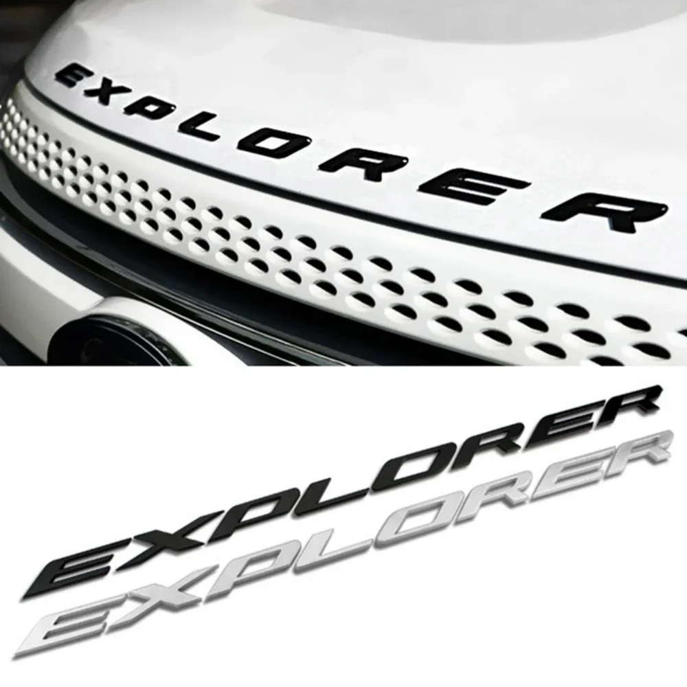 1pcs 3D ABS EXPLORER Letters Emblem Logo Car Stickers Car Front Hood Bonnet Badge Styling Auto Accessories Sticker For Explorer
1pcs 3D ABS EXPLORER Letters Emblem Logo Car Stickers Car Front Hood Bonnet Badge Styling Auto Accessories Sticker For Explorer