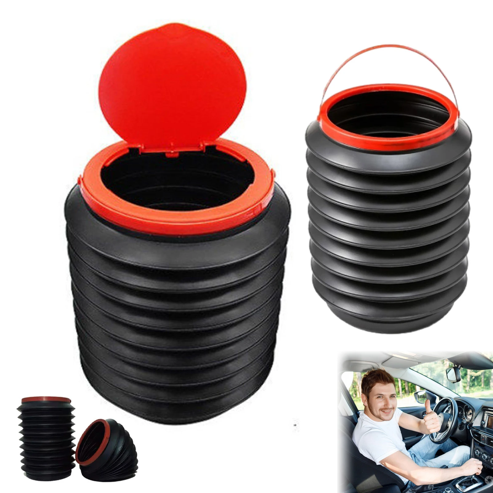 Portable Car Trash Can Storage Bin Garbage Can Telescopic Wet Umbrella Storage Bin for Umbrellas Snacks Garbage
Portable Car Trash Can Storage Bin Garbage Can Telescopic Wet Umbrella Storage Bin for Umbrellas Snacks Garbage