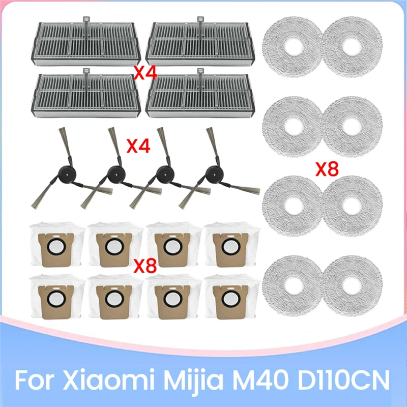 A50Q-Replacement Accessories Vacuum Brush Filter Mop Cloth Dust Bag Kit For Xiaomi Mijia Omni M40 D110CN Cleaner
A50Q-Replacement Accessories Vacuum Brush Filter Mop Cloth Dust Bag Kit For Xiaomi Mijia Omni M40 D110CN Cleaner