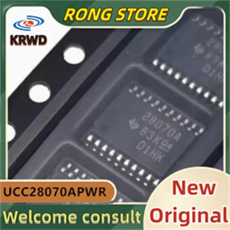 (5 шт.) 28070A новый и оригинальный чип IC UCC28070APWR UCC28070APW UCC28070A TSSOP-20
(5 шт.) 28070A новый и оригинальный чип IC UCC28070APWR UCC28070APW UCC28070A TSSOP-20