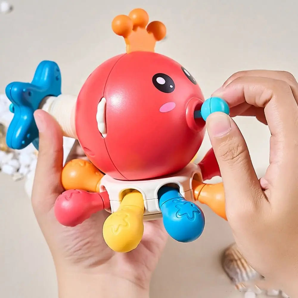 Сенсорная игрушка-восьминог, звуковая интерактивная красочная игрушка-осьминог для прорезывания зубов, обучающая игрушка для раннего обучения
Сенсорная игрушка-восьминог, звуковая интерактивная красочная игрушка-осьминог для прорезывания зубов, обучающая игрушка для раннего обучения