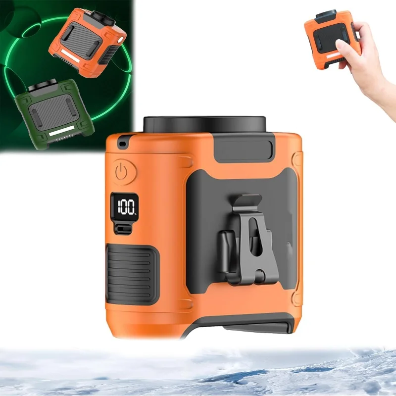 Upgrade Camping Waist Fan 10000mAh Rechargeable Waist Clip Fan with LED flashlight Portable Fan for Outdoor Jobsite and etc
Upgrade Camping Waist Fan 10000mAh Rechargeable Waist Clip Fan with LED flashlight Portable Fan for Outdoor Jobsite and etc