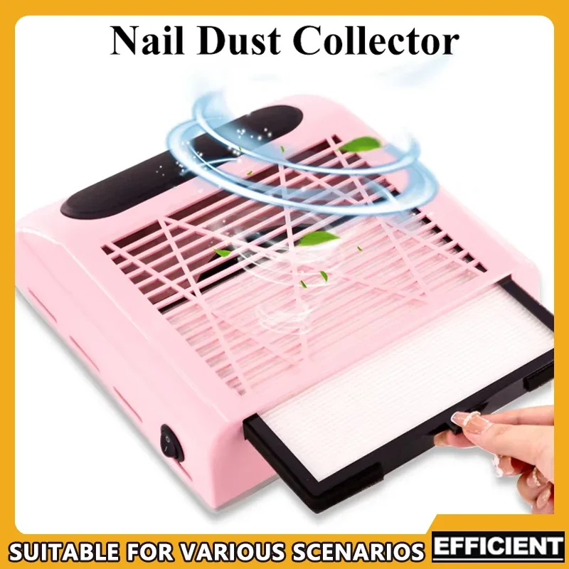 Мощный пылесборник для ногтей, пылесос, съемный фильтр, вентилятор для извлечения ногтей, маникюрный станок для дизайна ногтей
Мощный пылесборник для ногтей, пылесос, съемный фильтр, вентилятор для извлечения ногтей, маникюрный станок для дизайна ногтей