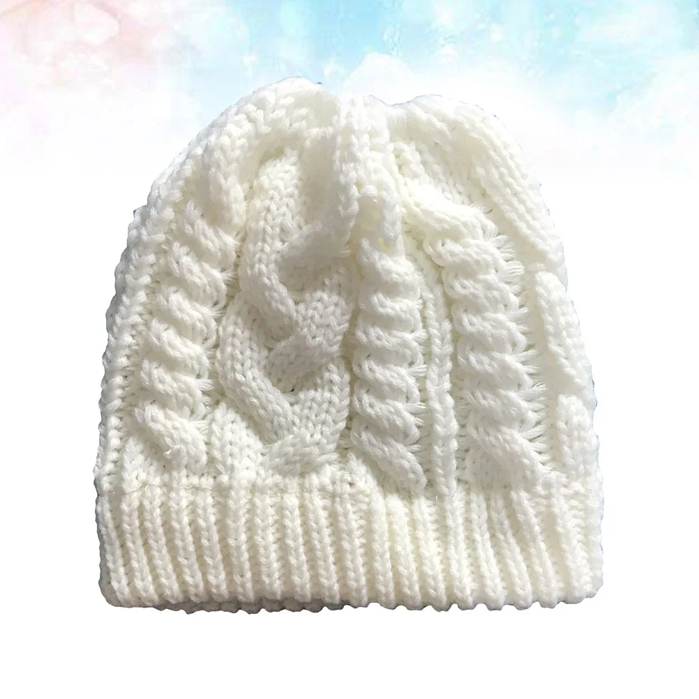 Twist Wool Hat Hats Knitted Messy Bun Beanie Ponytail Crochet Cute European and American Miss
Twist Wool Hat Hats Knitted Messy Bun Beanie Ponytail Crochet Cute European and American Miss