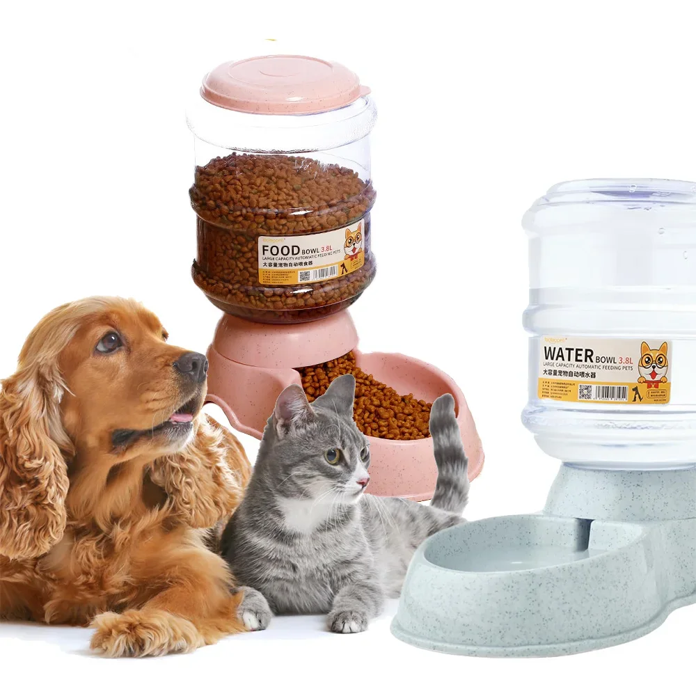Automatic Pet Feeder,Self Feeding Dog Food and Water Dispenser,Cat Feeder and Dog Water Dispenser, Cat Water Bowl and Dog Feeder
Automatic Pet Feeder,Self Feeding Dog Food and Water Dispenser,Cat Feeder and Dog Water Dispenser, Cat Water Bowl and Dog Feeder