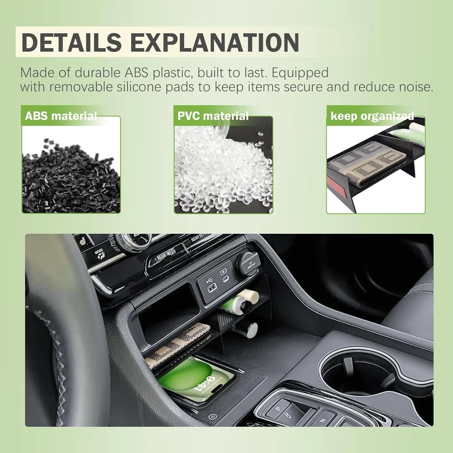 Kptidy Center Console Organizer For Honda Pilot 2023 2024 2025 and 2026 Passport Middle Center Console Dividers Tray Accessories
Kptidy Center Console Organizer For Honda Pilot 2023 2024 2025 and 2026 Passport Middle Center Console Dividers Tray Accessories