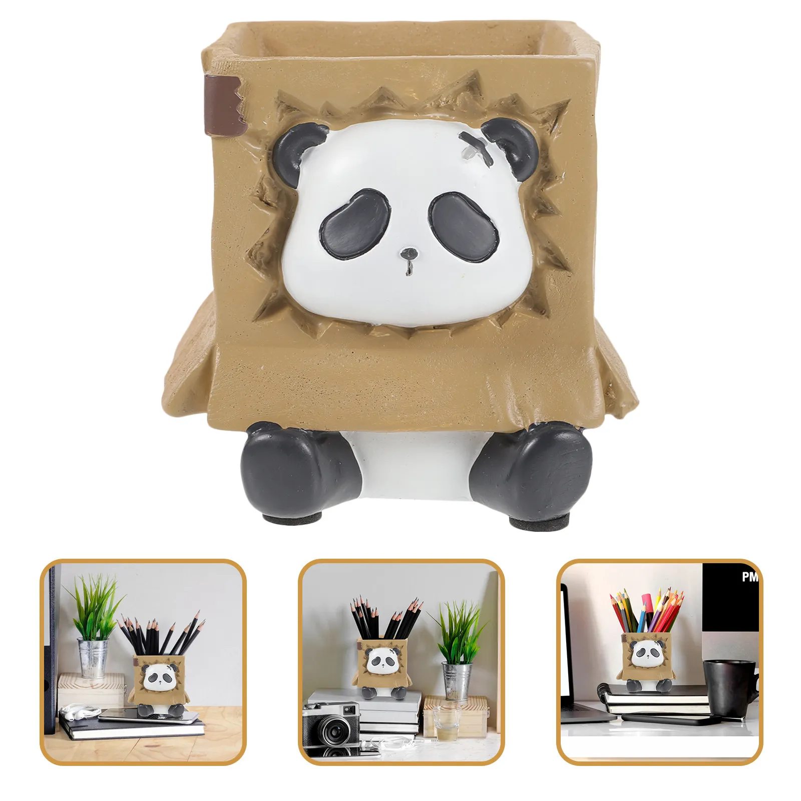 Pen Holder Desktop Organizer for Pens Pencils Highlighters Rulers Small Stationery Modern Desk Accessory Succulent
Pen Holder Desktop Organizer for Pens Pencils Highlighters Rulers Small Stationery Modern Desk Accessory Succulent