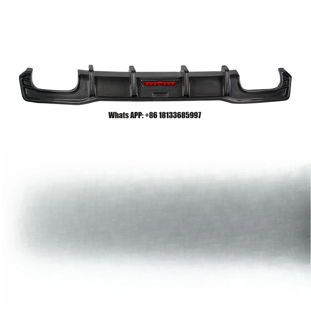 Factory Direct Hot Sale Style 100% Dry Carbon Fiber Car Body Kit Rear Bumper Lip Diffuser for AUDI A7 S7 C8 2019-UP
Factory Direct Hot Sale Style 100% Dry Carbon Fiber Car Body Kit Rear Bumper Lip Diffuser for AUDI A7 S7 C8 2019-UP