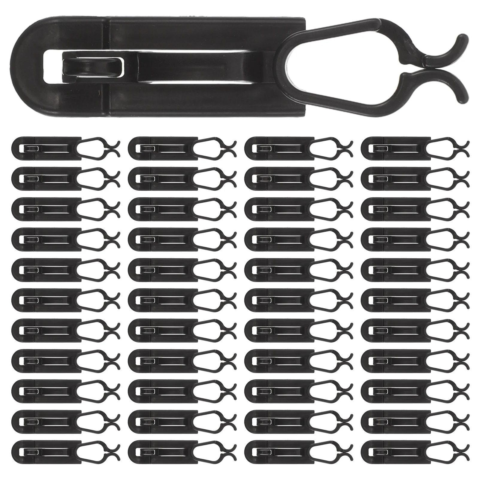 50Pcs Plastic String Light Hooks Weatherproof Black Christmas Party Light Clips Easy Setup Outdoor Decorations
50Pcs Plastic String Light Hooks Weatherproof Black Christmas Party Light Clips Easy Setup Outdoor Decorations
