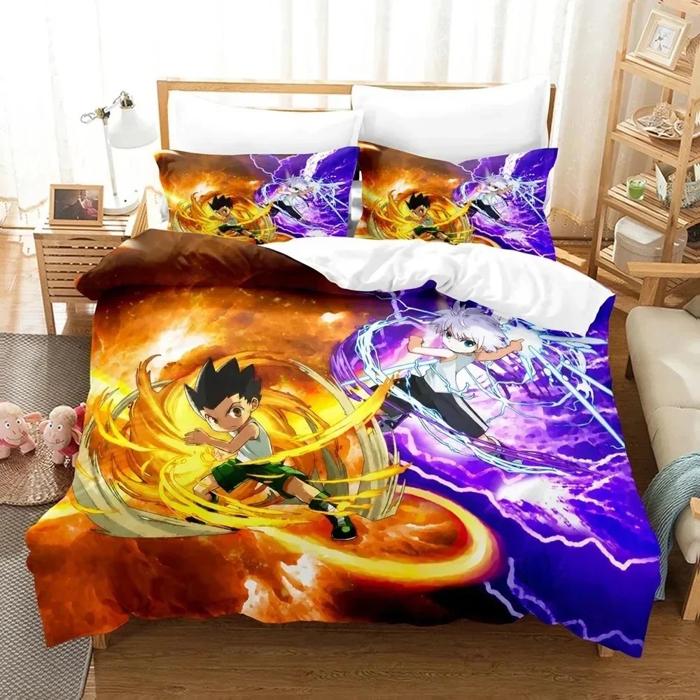 Nwe Hunter X Hunter 3D NEW Duvet Cover Pillowcase Bedding Set Adult Boy Girl Bedroom Decoration Children Single Double Large
Nwe Hunter X Hunter 3D NEW Duvet Cover Pillowcase Bedding Set Adult Boy Girl Bedroom Decoration Children Single Double Large