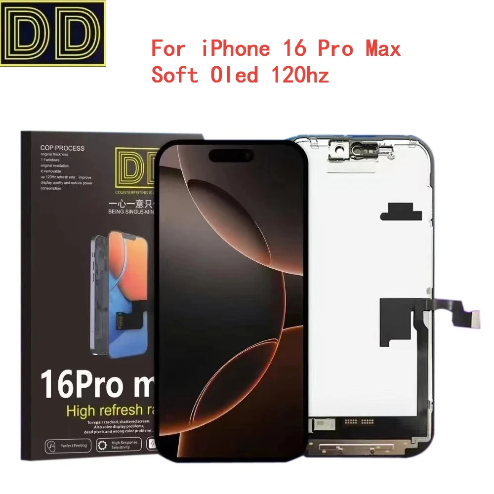 DD OLED NO IC ЖК-дисплей Pantalla Замена для iPhone 16 15 15pro 16pro 13 14Pro 14Pro Max Дигитайзер Сенсорный экран в комплекте
DD OLED NO IC ЖК-дисплей Pantalla Замена для iPhone 16 15 15pro 16pro 13 14Pro 14Pro Max Дигитайзер Сенсорный экран в комплекте