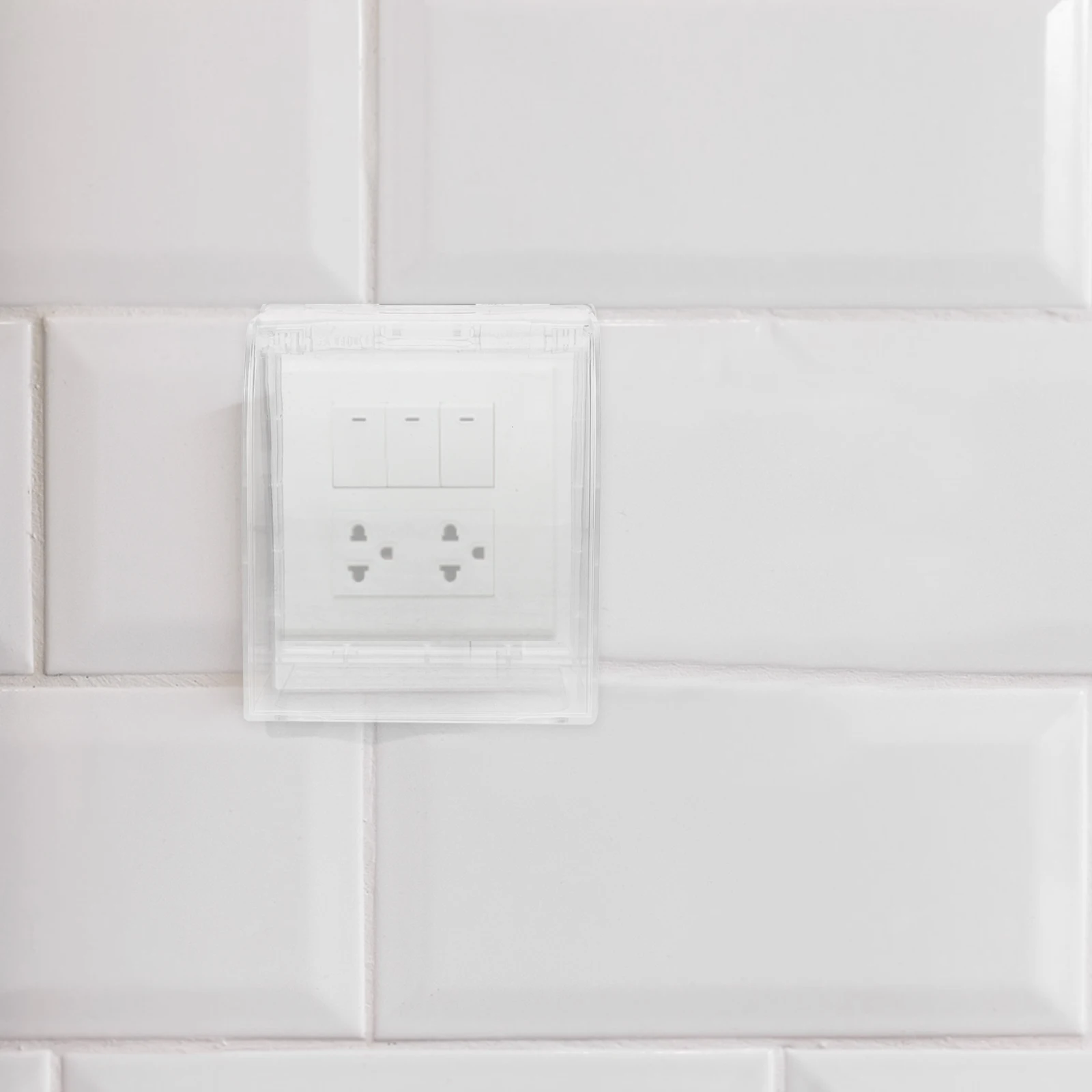 Waterproof Outlet Large Socket Weatherproof Electrical Box Outlet Protector Plastic Switch Cover Transparent Humid Bathroom
Waterproof Outlet Large Socket Weatherproof Electrical Box Outlet Protector Plastic Switch Cover Transparent Humid Bathroom