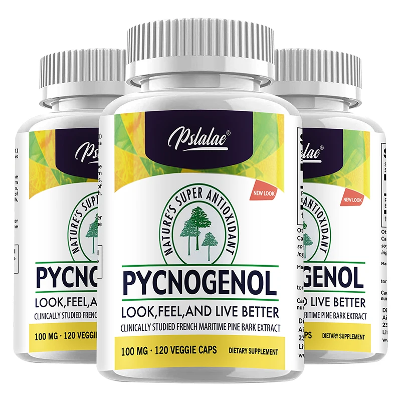 Pycnogenol - Healthy Circulation Supplement, Antioxidant Protection, Joint Support and Immune Support
Pycnogenol - Healthy Circulation Supplement, Antioxidant Protection, Joint Support and Immune Support