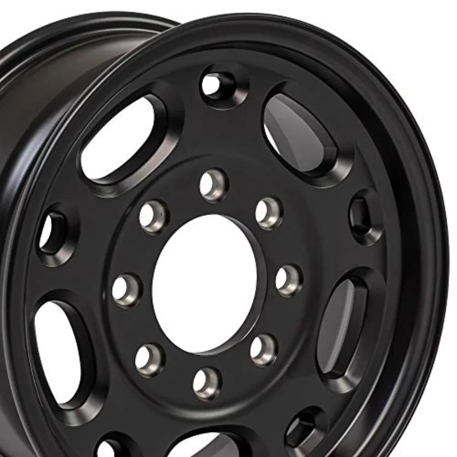 OE Wheels CV82 16 Inch Rim Fits Suburban 2500 Style 8x165.1 16x6.5 Satin Black - Hollander 5079 1
OE Wheels CV82 16 Inch Rim Fits Suburban 2500 Style 8x165.1 16x6.5 Satin Black - Hollander 5079 1