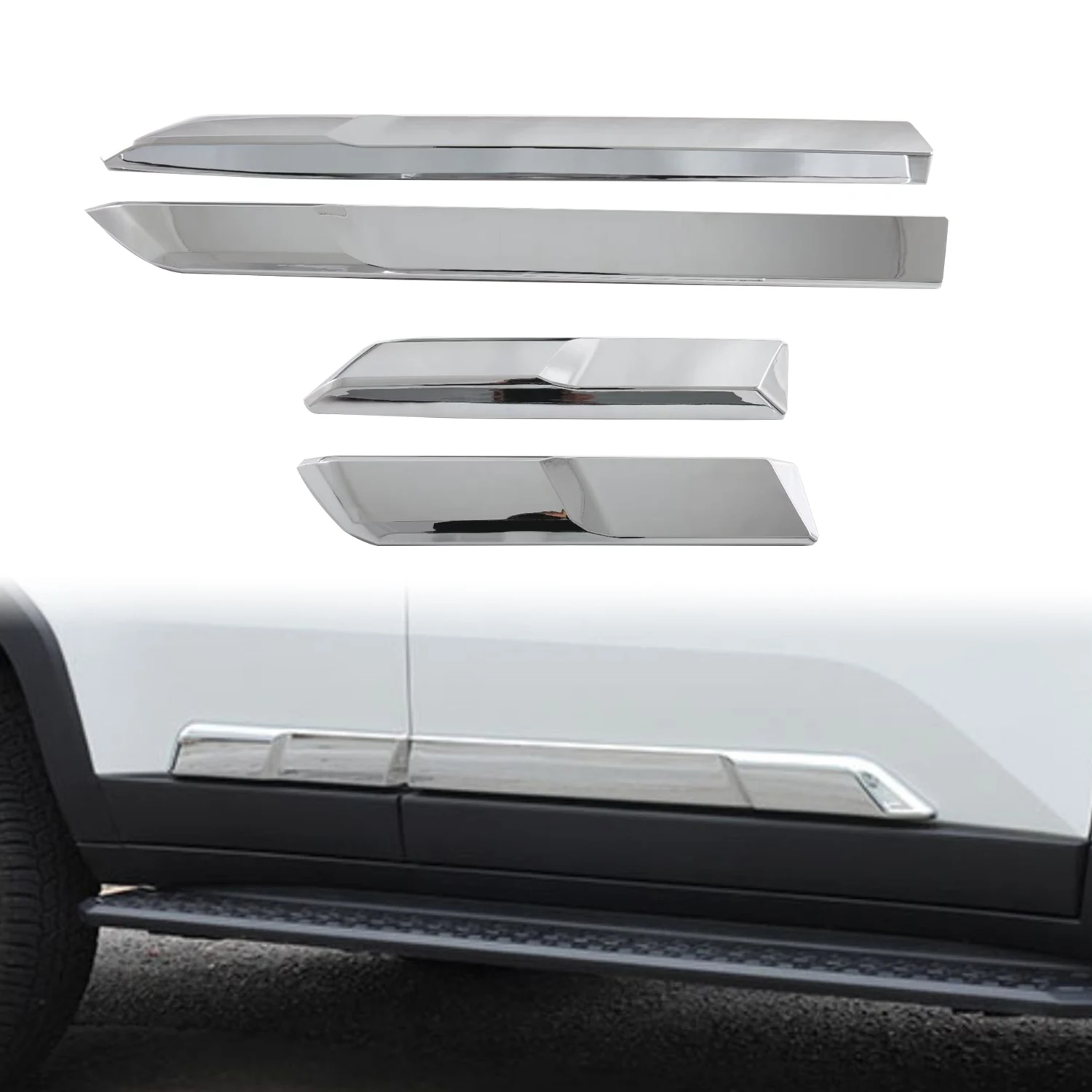 Декоративные накладки на боковые двери (молдинги) для Toyota Land Cruiser Prado LC250 2024-2026, 4 шт.
Декоративные накладки на боковые двери (молдинги) для Toyota Land Cruiser Prado LC250 2024-2026, 4 шт.