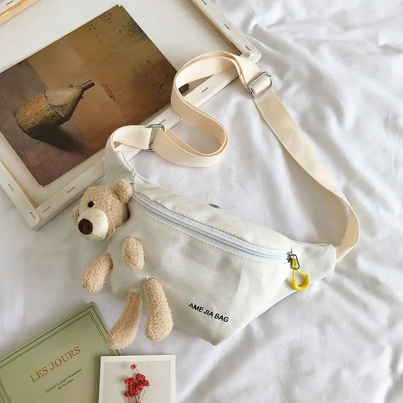 New cute plush bear breast bag women's Japanese children's bag bag ins niche canvas crossbody bag mobile phone waist bag
New cute plush bear breast bag women's Japanese children's bag bag ins niche canvas crossbody bag mobile phone waist bag