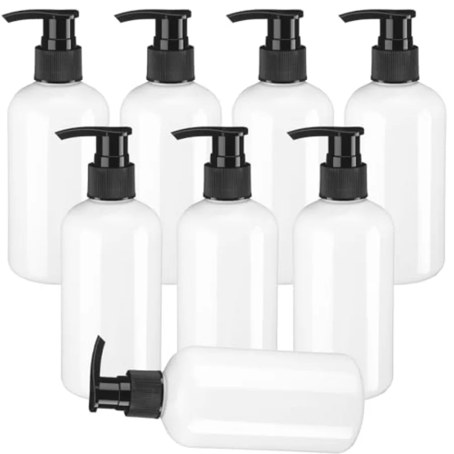 8 Pcs Plastic Pump Bottles Empty Lotion Bottle with Pump Refillable Dish Soap Dispenser Portable Hand Soap Dispenser Shampoo Lo
8 Pcs Plastic Pump Bottles Empty Lotion Bottle with Pump Refillable Dish Soap Dispenser Portable Hand Soap Dispenser Shampoo Lo