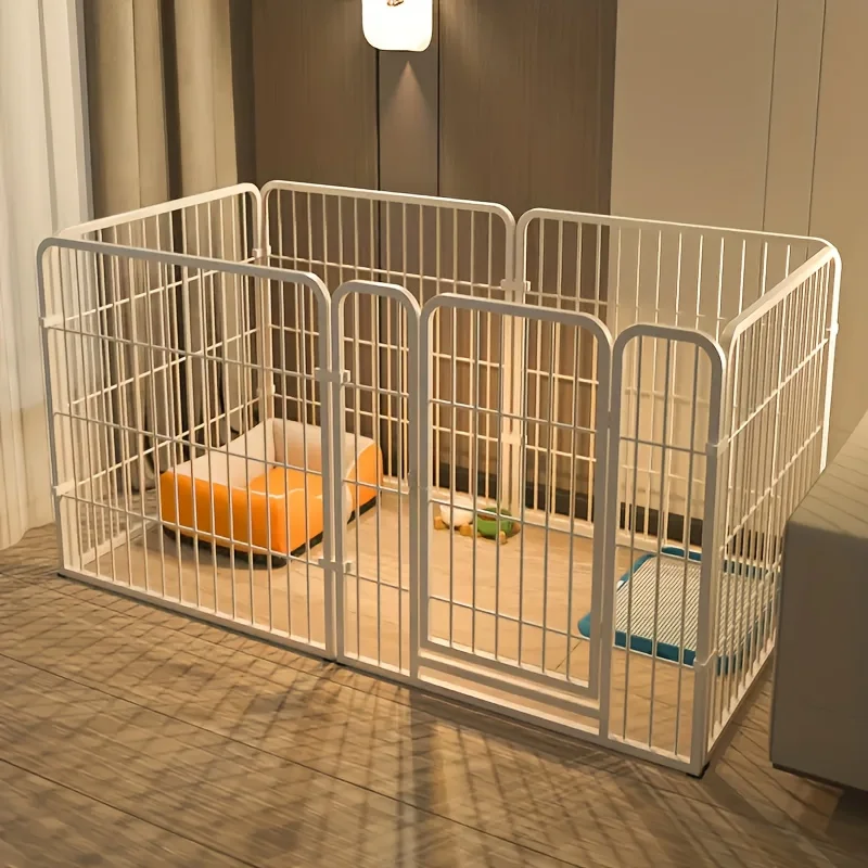 Stainless Steel Multi-Functional Indoor Dog Enclosure with Resting, Play & Potty Training Areas - Flexible Design for Small/Medium Dogs, Easy Assembly, Ideal Gift for Pet Owners
Stainless Steel Multi-Functional Indoor Dog Enclosure with Resting, Play & Potty Training Areas - Flexible Design for Small/Medium Dogs, Easy Assembly, Ideal Gift for Pet Owners
